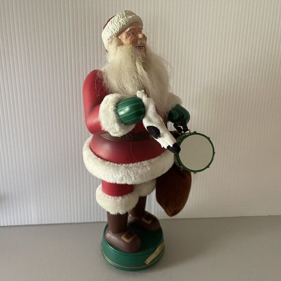 Nutcracker Kurt Adler Norman Rockwell Santa A Drum For Tommy Limited Edition Vtg - Picture 2 of 16